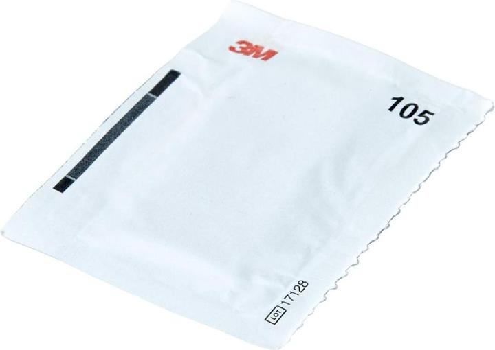 Immagine prodotto 3M Panno di pulizia 105 per Makenkörper (Nessuna classe di protezione ufficiale, 40 x)