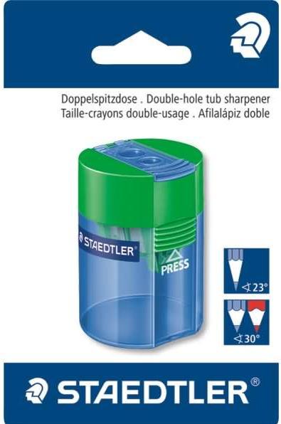 Actual product image Staedtler Double sharpening box round BK 512006BK