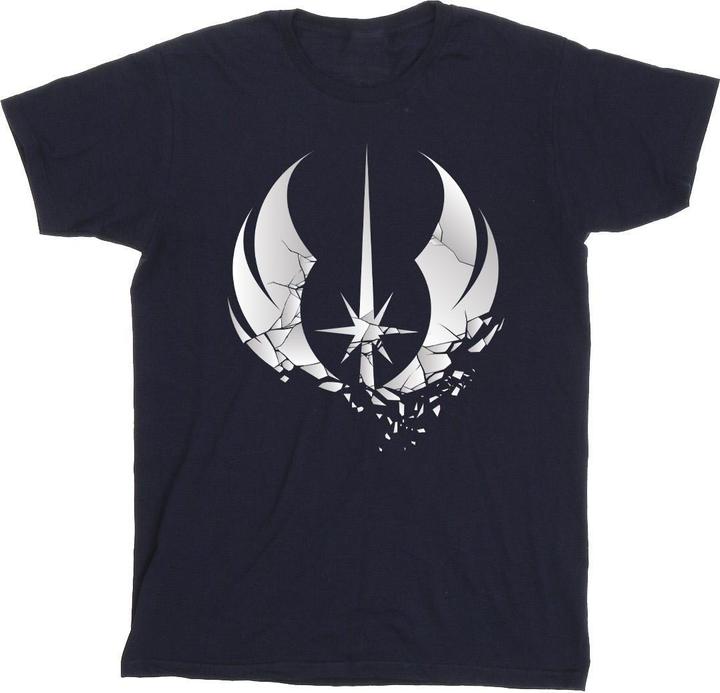 Actual product image Star Wars Boys Obi-Wan Kenobi Order Fractured T-Shirt (152, 158)