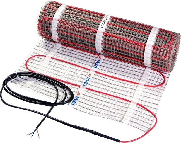 Actual product image Devi Thin-bed heating mat 150 83-030574 150W/sqm 4.0 sqm, 0.5 x 8.0 self-adhesive