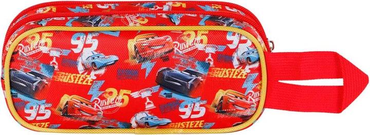 Image du produit Karactermania Cars 3 Bumper-3D Double Pencil Case, Rouge, 22 x 9.5 cm