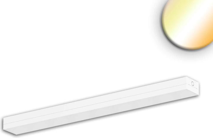 Produktbild Isoled LED Langfeldleuchte blendreduziert, weiss, 150cm, 45W, Colorswitch 3000/4000/5700K, dimmbar