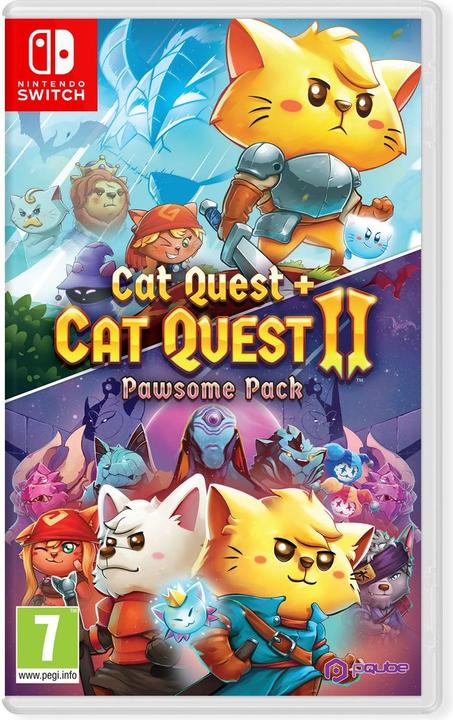 Image du produit Pqube Cat Quest + Cat Quest 2 - Pawsome Pack (Switch, Multilingue)