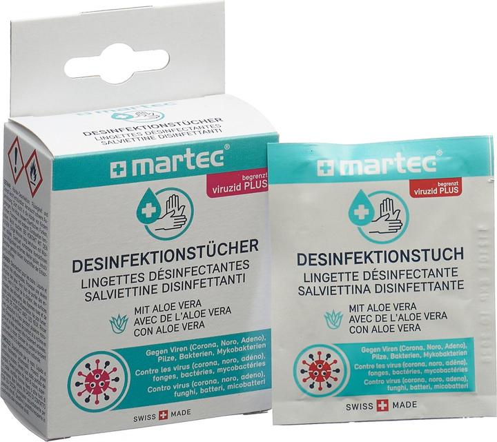Produktbild Martec Desinfektionstücher
