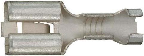 Actual product image Klauke Flat plug sleeve 0.5-1qmm 2720 (120 mm)