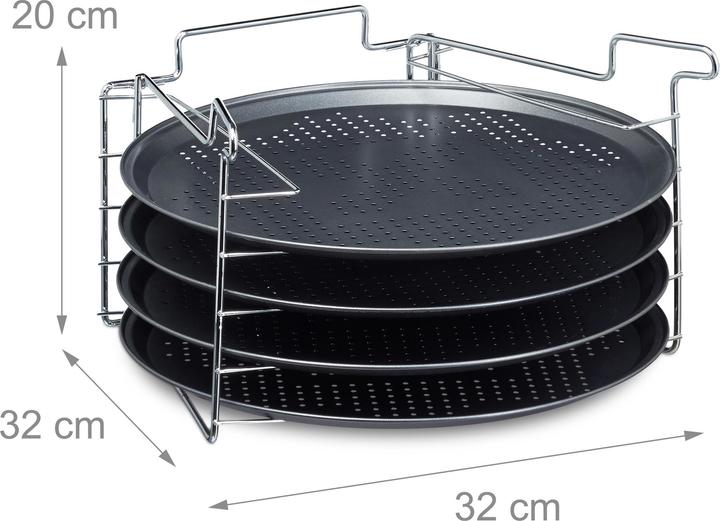 Actual product image Relaxdays Pizza tray