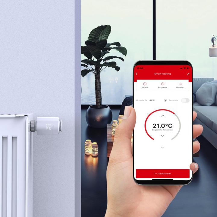 Actual product image Hama Smartes Heizkörperthermostat, Erweiterung für WLAN-Heizungssteuerung