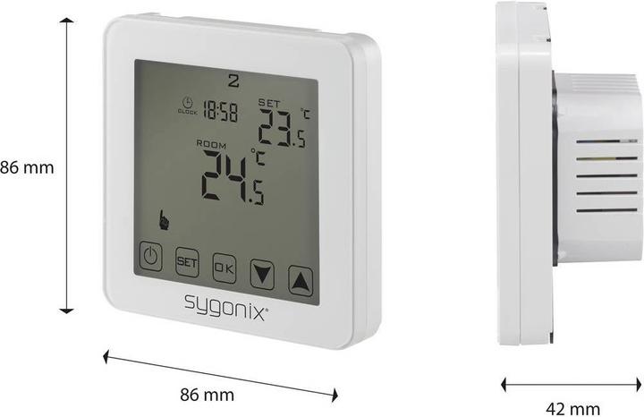 Image du produit Sygonix Thermostat d'ambiance Touch 2