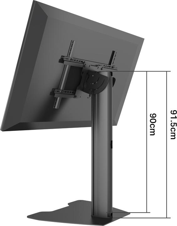 Actual product image Multibrackets TV-Ständer, 40-55", Metall/Aluminium, schwarz (55", 45 kg)