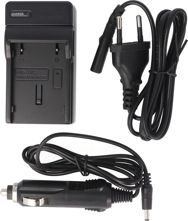 Image du produit XCell Chargeur rapide compatible avec JVC BN-V408 Batterie BN-V416, BN-V428 (Chargeur)