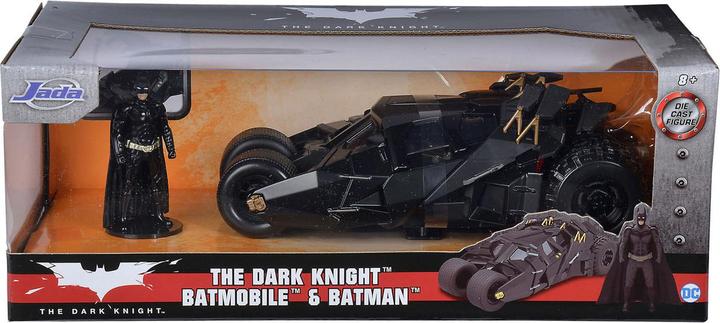Produktbild Jada Batman The Dark Knight mit Batmobilauto 1:24