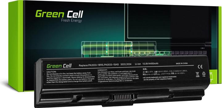 GreenCell TS01 - Akku - Toshiba - Satellite A200 A300 A500 L200 L300 L500 (6 Zellen, 4400 mAh)