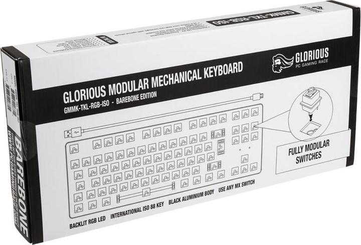 Produktbild Glorious PC Gaming Race PC Gaming Race GMMK TKL Tastaturhülle (75-80 %, ISO-Layout) (DE, Kabelgebunden)