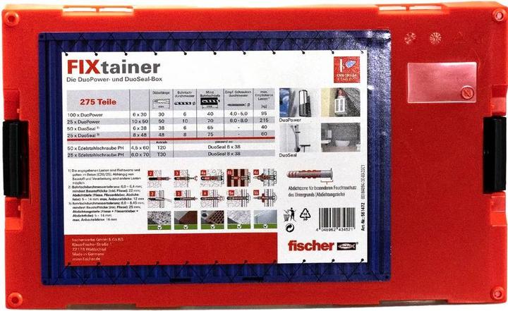 Productafbeelding Fischer FIXtainer (275 Pcs.)