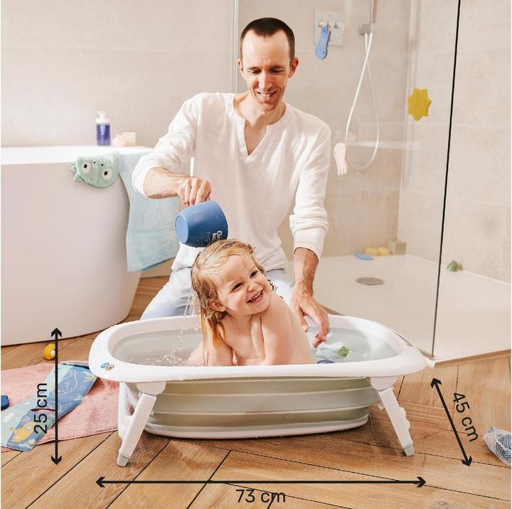 Actual product image Badabulle folding bathtub