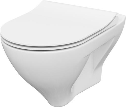 Cersanit Haengeskål Mille rimless saet m/s.c. saede