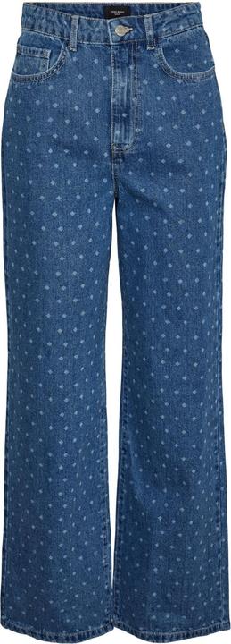 Vero Moda VMKATHY Hohe Taille Weit geschnitten Jeans Weit geschnitten (29)