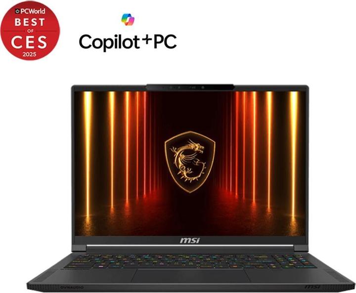 Actual product image MSI Stealth A16 AI+ A3XWIG-043 (16", AMD Ryzen AI 9 HX 370, 32.77 GB, 2000 GB, DE)