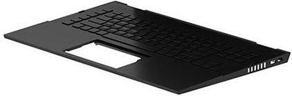 Actual product image HP Top Cover W Kb Sdb Bl 4zone Sw