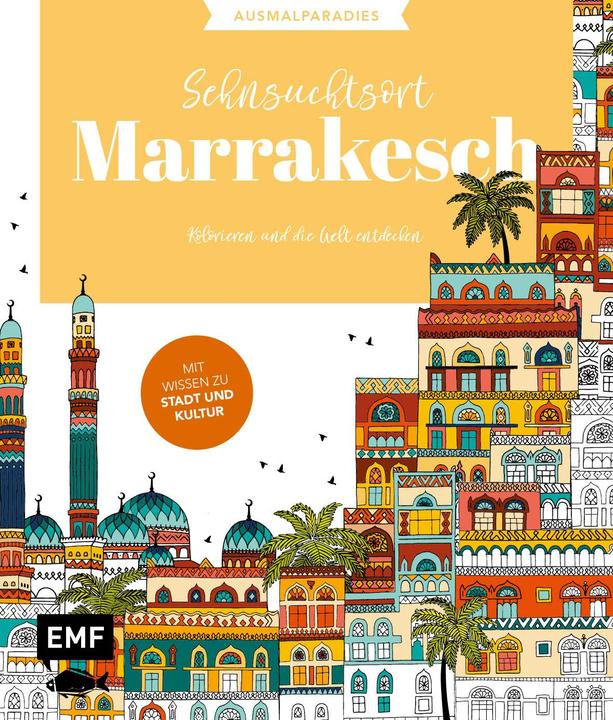Produktbild Ausmalparadies – Sehnsuchtsort Marrakesch