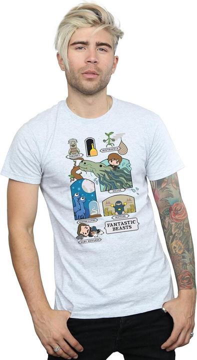 Image du produit Fantastic Beasts - T-shirt CHIBI NEWT - Homme (3XL)