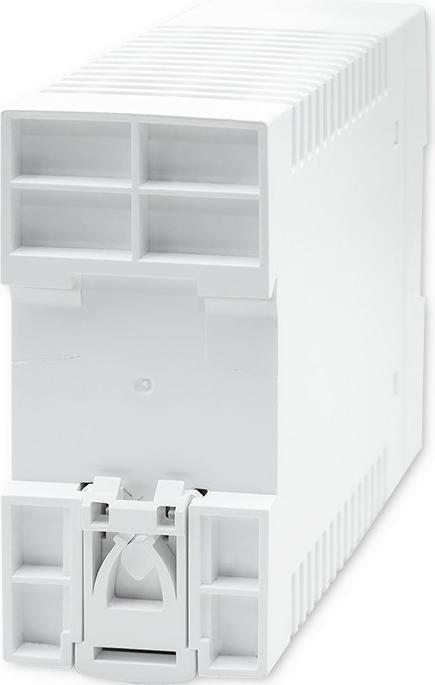 Actual product image Qoltec 50885 Stable DIN rail power supply unit with UPS function | 40W
