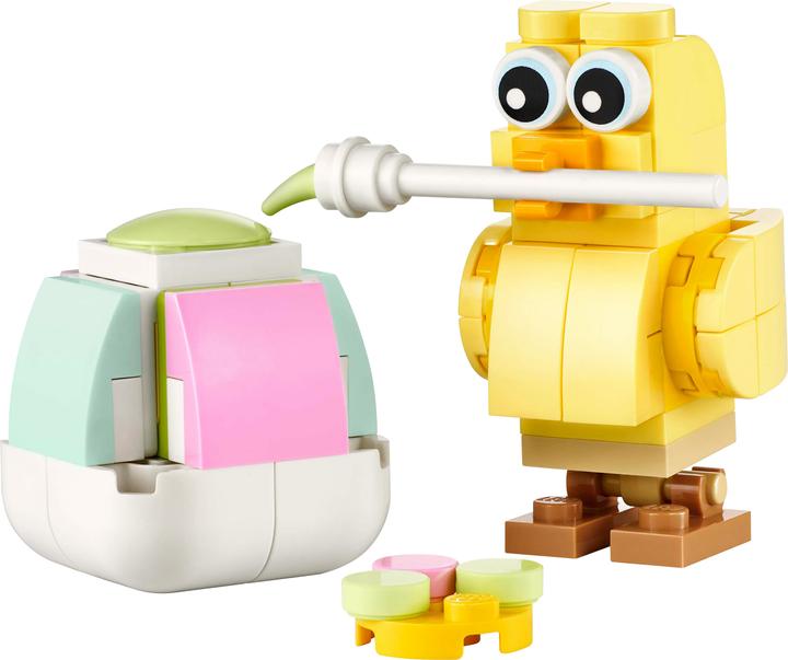 Image du produit LEGO S'amuser à dessiner l'oeuf de Pâques et le poussin (30690, LEGO Creator Expert)