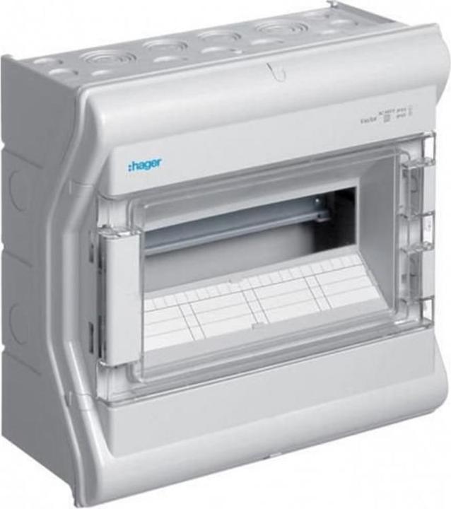 Hager Small distribution board Vector, IP65 12M CH with SSK
