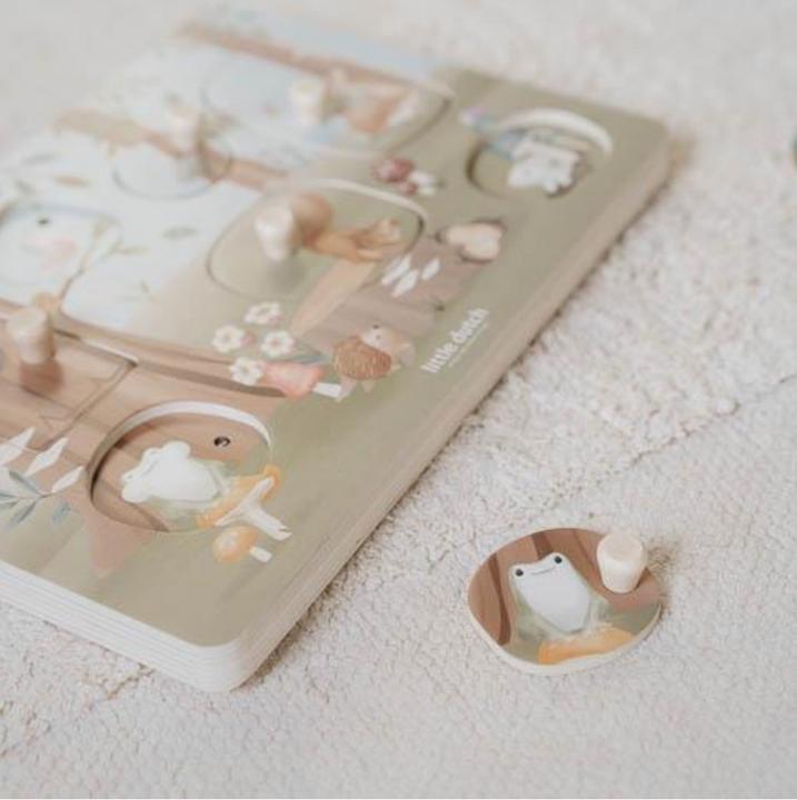 Image du produit Little Dutch Sound Greif-Puzzle Forest Friends