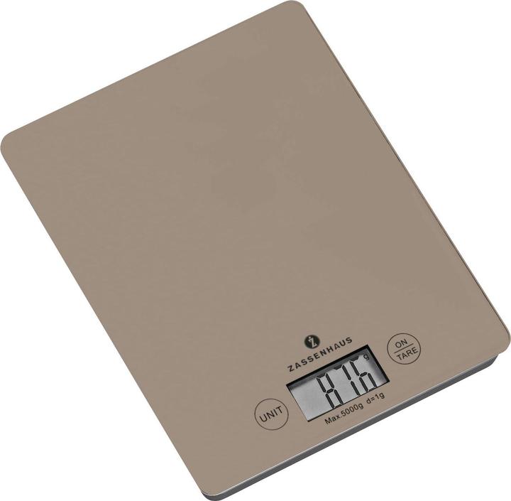 Immagine prodotto Zassenhaus Bilancia da cucina bilancia digitale Balance Cool Grey