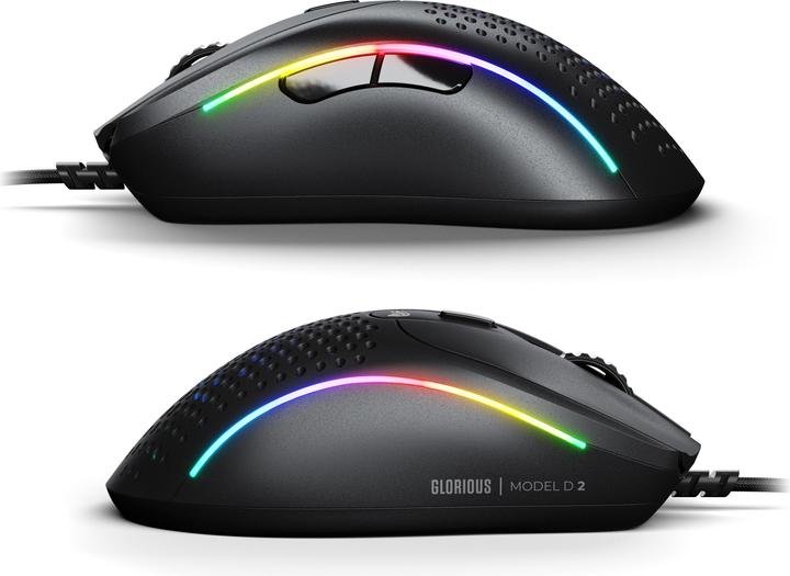 Actual product image Glorious PC Gaming Race Glorious Model D 2 gaming mouse - black (Cable)