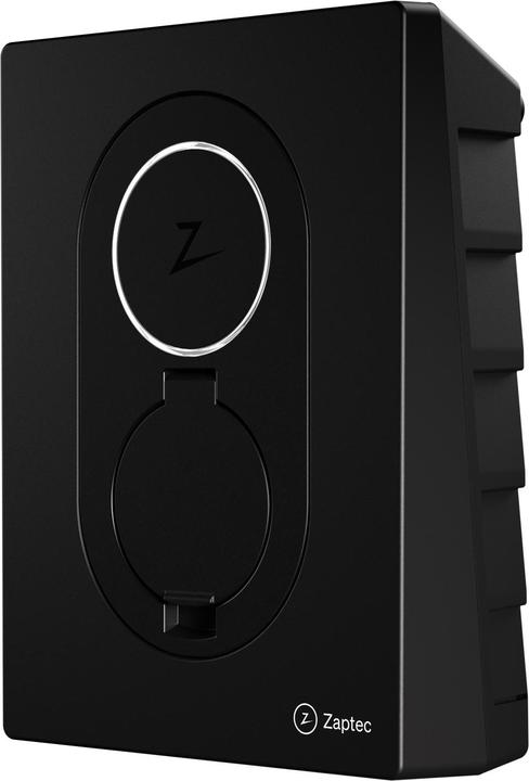 Productafbeelding Zaptec GO Wallbox, 22KW, Stopcontact, 4G, Asfaltzwart (Type 2, 22 kW, 32 A)
