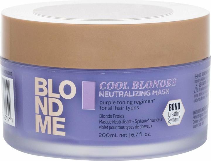 Produktbild Schwarzkopf Blondme - Cool Blondes Neutralizing Mask (200 ml)