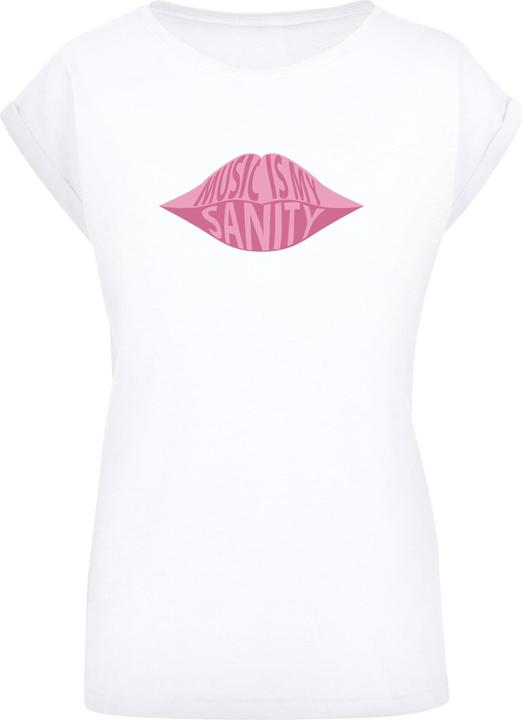 Actual product image Mister Tee Ladies Music Is My Sanity Tee - 18215 (L)