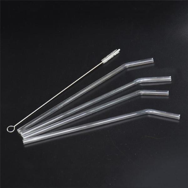 Immagine prodotto Kögler Cannuccia ECO, vetro borosilicato, con spazzola per la pulizia, in blister di cartone, 4 pezzi/set (4 x)