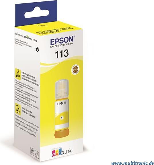 Actual product image Epson 113 (Y)