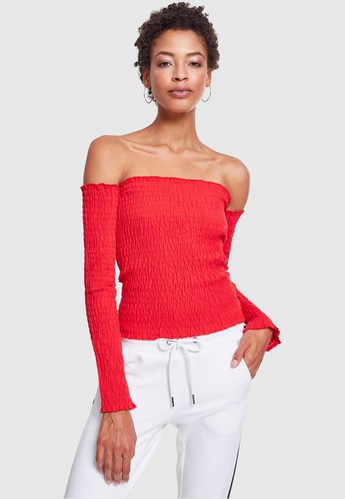 Actual product image Urban Classics Ladies Cold Shoulder Smoke L/S (XS)