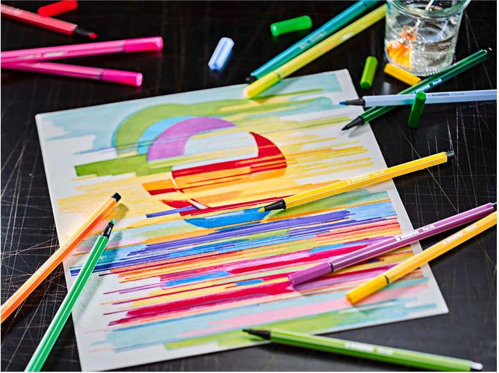 Immagine prodotto STABILO Penna 68 (Multicolore, 40 x)