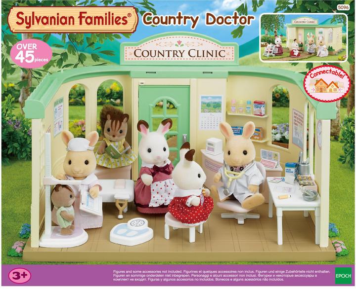 Actual product image Sylvanian Families rural clinic