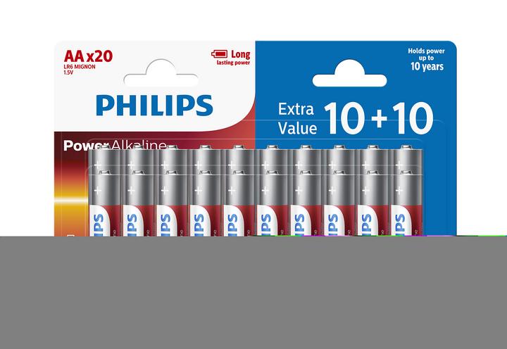 Image du produit Philips Pile 12pc 10+10 AA AAA (12 pcs, AAA, AA)