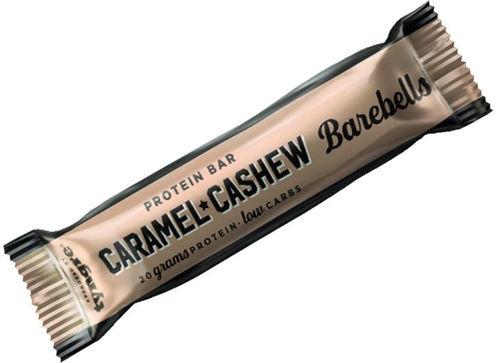 Actual product image Barebells Caramel Cashew Protein Bar (Caramel Cashew, 12 pcs., 660 g)