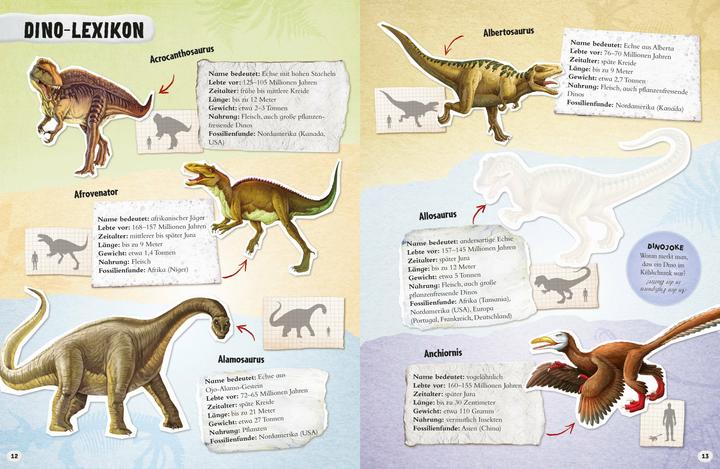 Produktbild Panini Glow-in-the-Dark Dinosaurier: Mein grosser Stickeratlas