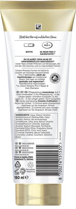 Produktbild Pantene Molecular Bond Repair (160 ml)