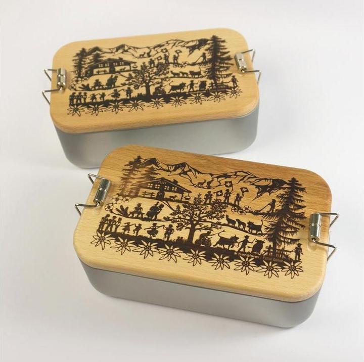Produktbild Trendform Lunchbox Metall SWISS TRADITION