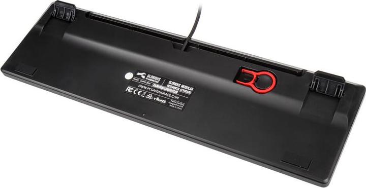 Actual product image Glorious PC Gaming Race GMMK-BRN-V2 full size, ANSI US standards, Gateron Brown Switch (US, Cable)