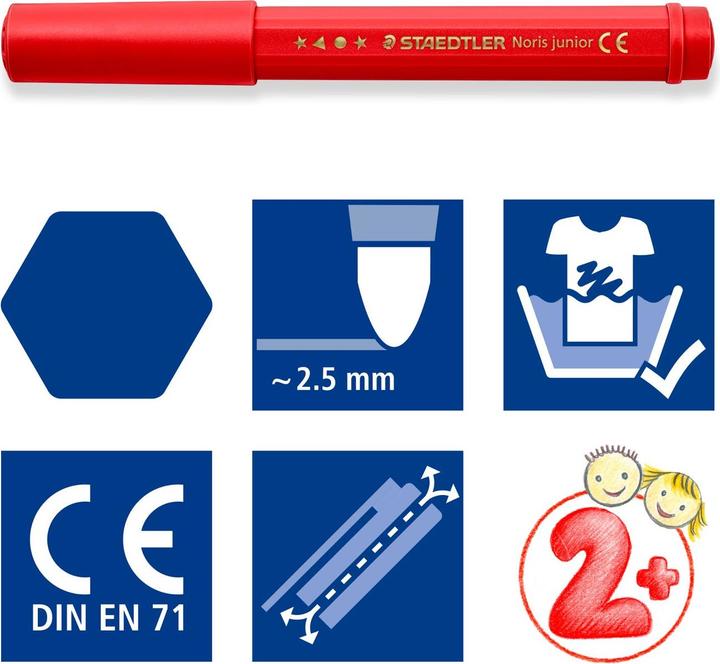 Actual product image Staedtler Fibre pens (Multinational, 12 x)
