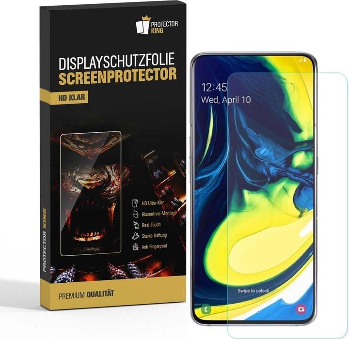 Produktbild Protectorking 4x Premium Displayschutzfolie 3D KLAR (4 Stück, Samsung Galaxy A80)