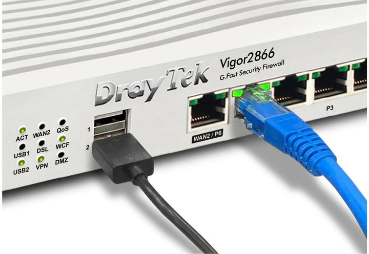Actual product image Draytek G.fast modem Vigor2866