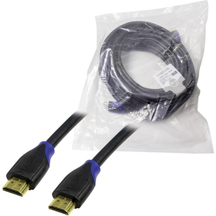 Productafbeelding LogiLink HDMI (Type A) - HDMI (Type A) (10 m, HDMI)