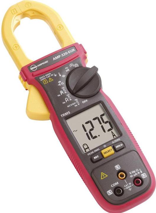Measuring leads, Crocodile clip set, True effective current clamp AMPROBE AMP-320